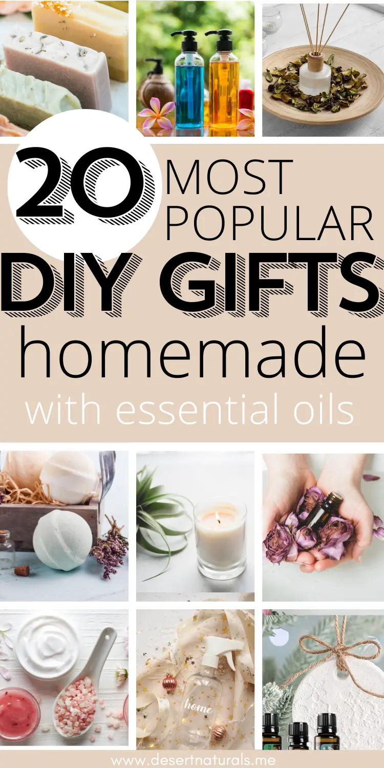 20 popular diy gifts ideas that are homemade with essential oils
