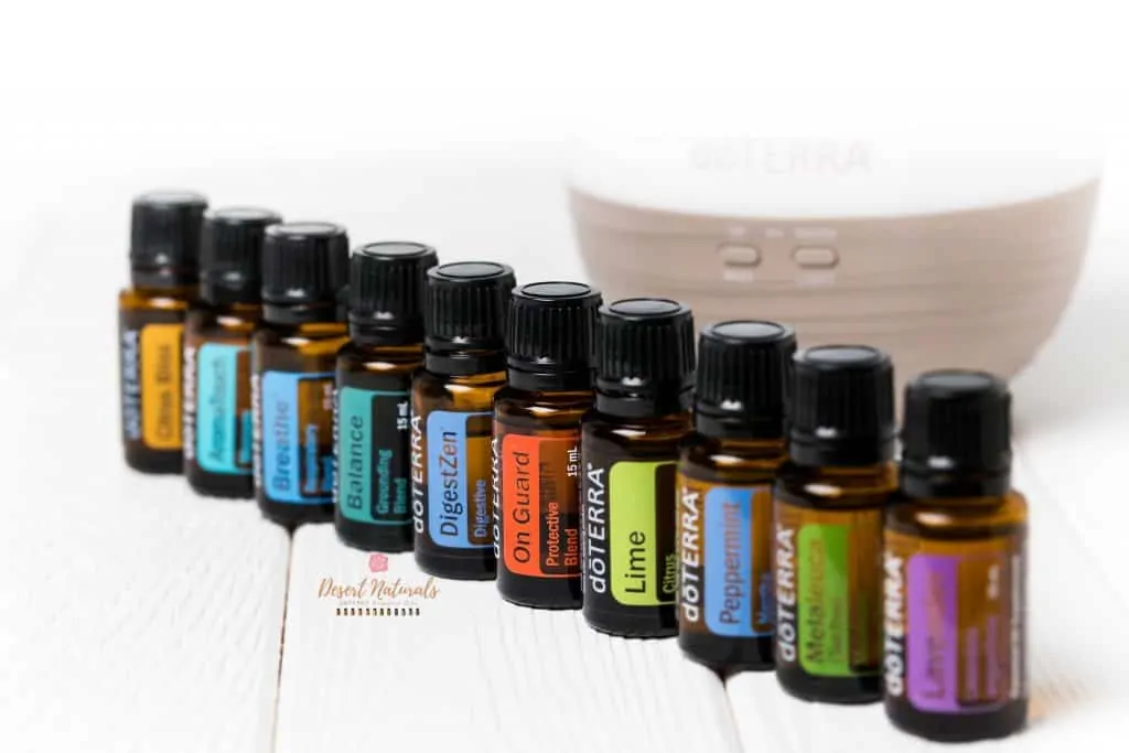 doTERRA top 10 with petal diffuser