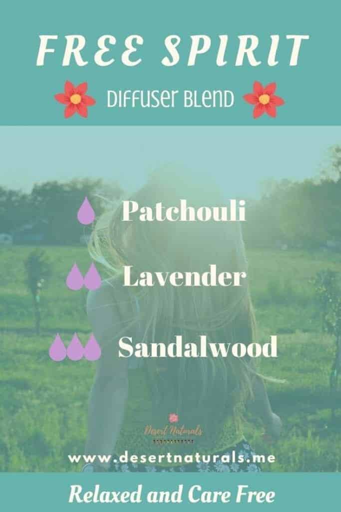essential oil diffuser blend for the free spirit
