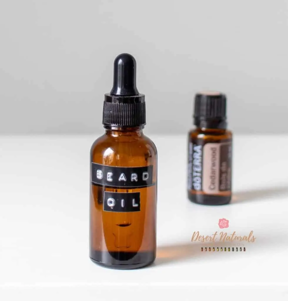 Beard Oil with doTERRA Cedarwood essential oil