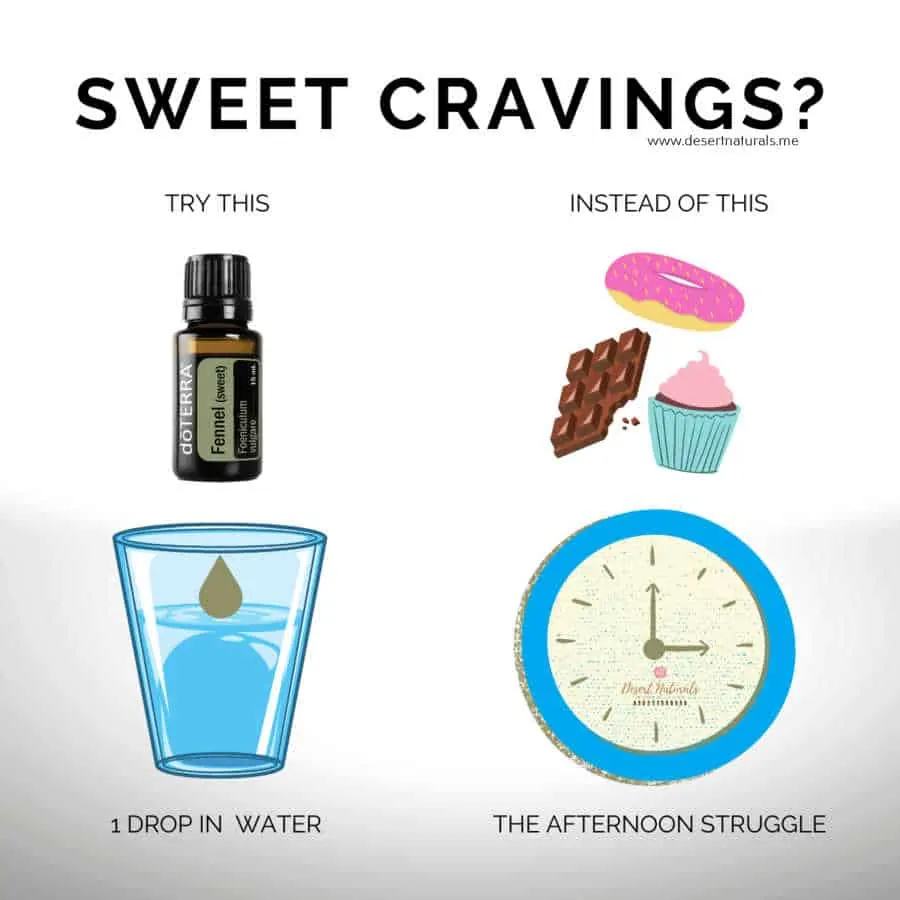 doTERRA Fennel Essential Oil can help prevent and stop sweet cravings