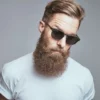 man with beard and sunglasses for diy beard oil recipe