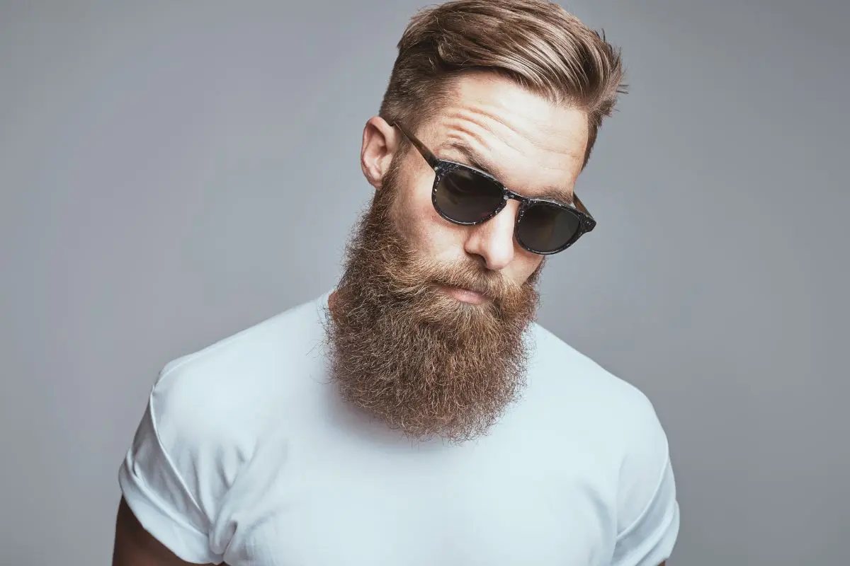 man with beard and sunglasses