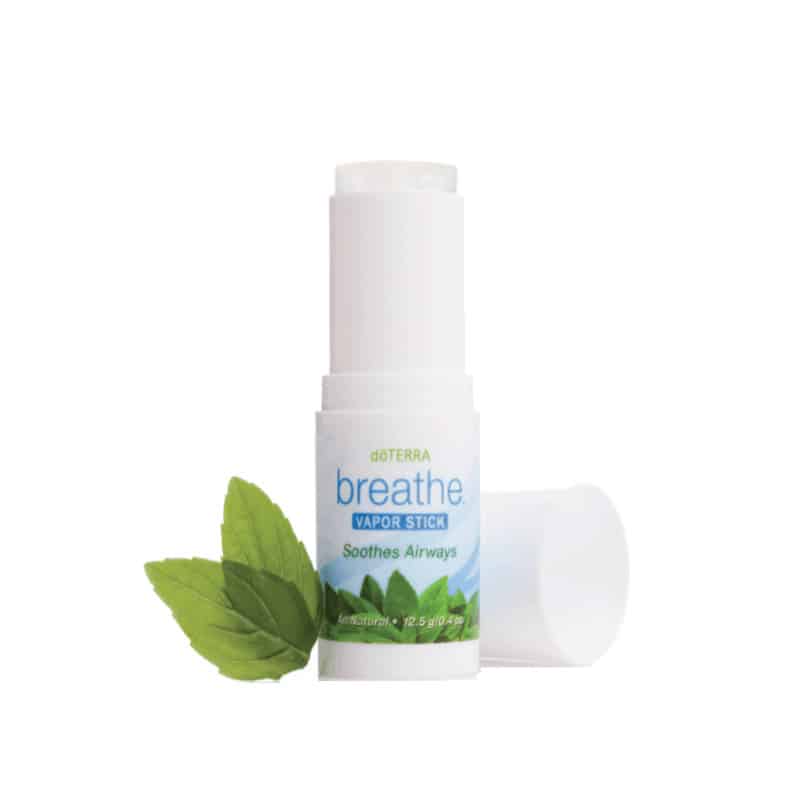 help open airways, congestion, sinuses and clogged ears with the doterra breathe vapor rub stick