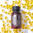 bottle of doTERRA Copaiba softgels surrounded by the capsules