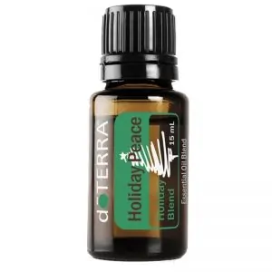 doTERRA Holiday Peace is the perfect essential oil blend scent to diffuse in your home at Christmas