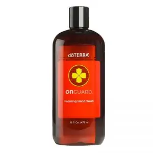 Keep hands clean with this gentle foaming hand wash made with dotERRA OnGuard essential oil