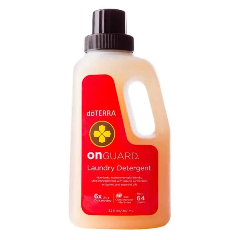 Get your clothes naturally clean with no harmful residue when you use doTERRA OnGuard Laundry Detergent.