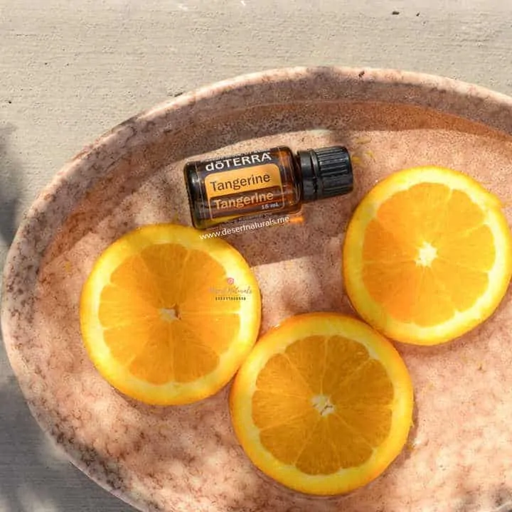 tangerine essential oil from doTERRA is good for the immune system and can help with weight loss