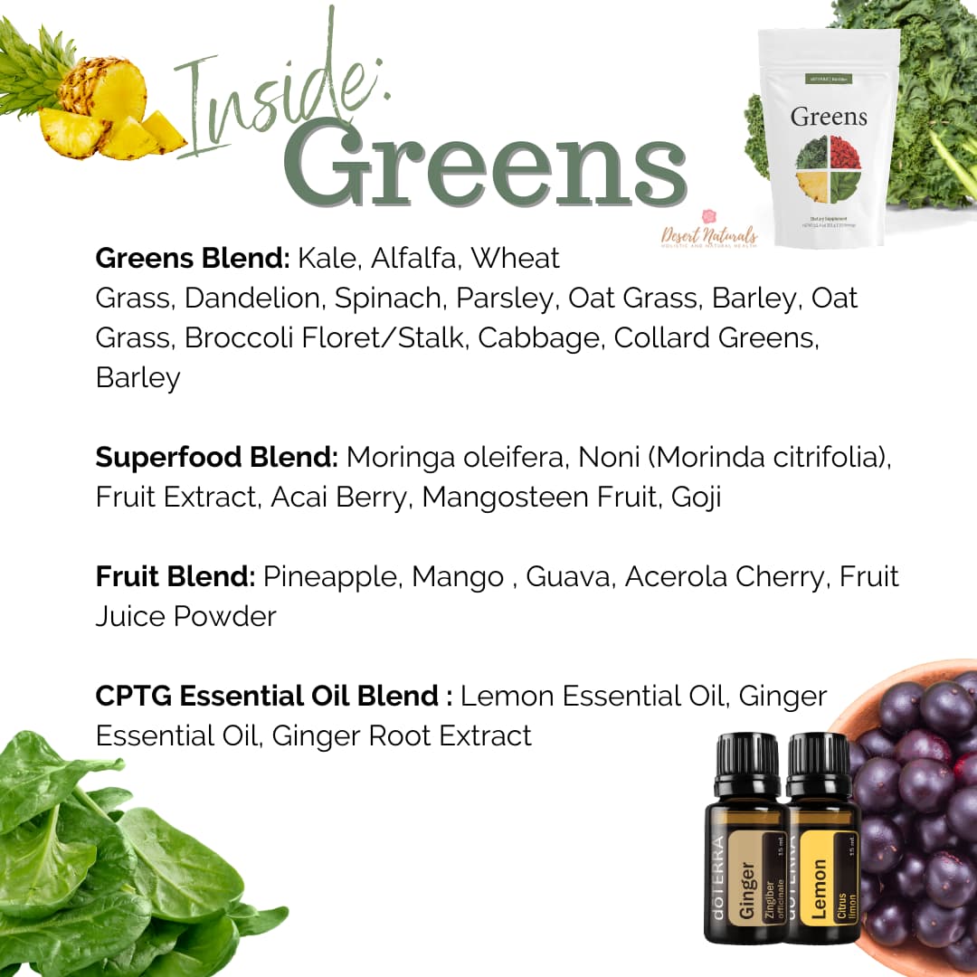 ingredients in doTERRA Greens