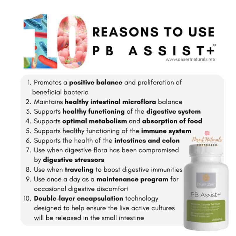 10 reasons to use doTERRA PB Assist