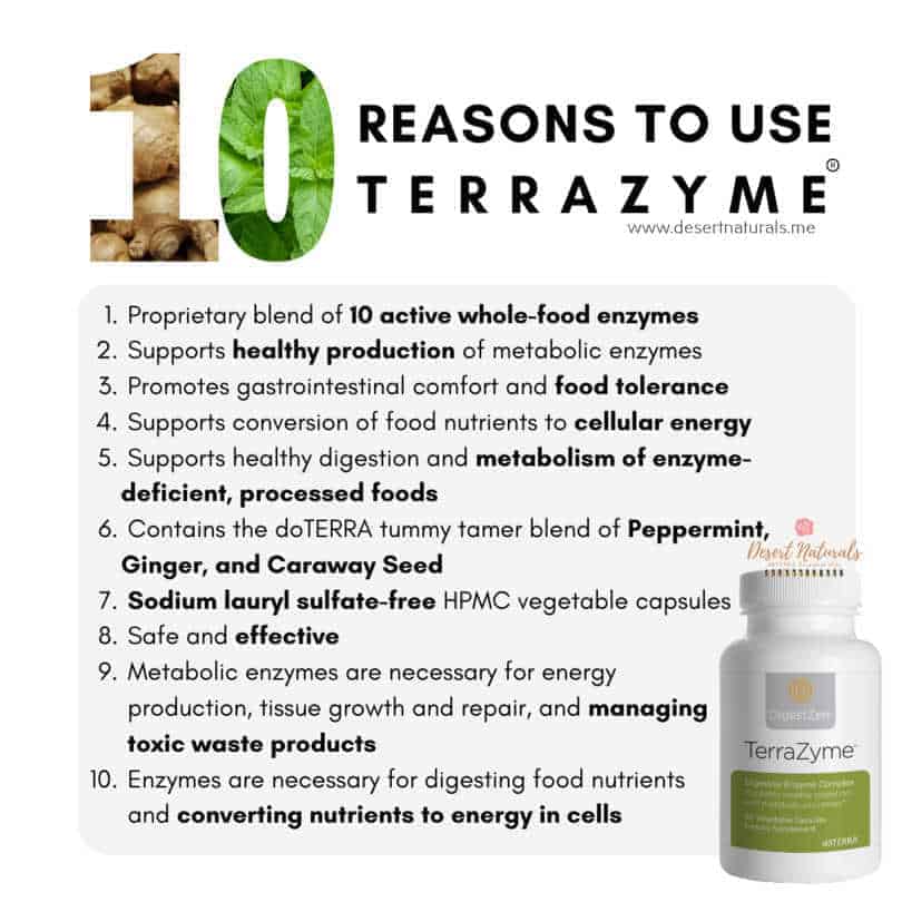 10 Ways to use doTERRA Terrazyme food enzymes