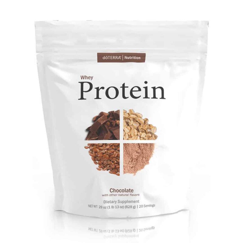 doterra Chocolate protein powder can help with a healthy diet