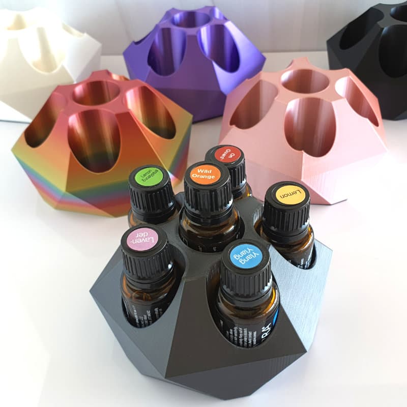 image of essential oil holder with 15ml doterra bottles