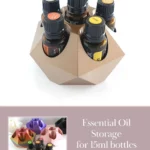 3d printed essential oil storage holder for 15ml bottles for doterra or young living.
