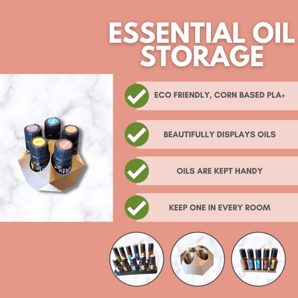 essential oil storage uses
