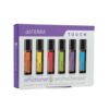 the doTERRA Emotional armatherapy touch roller kit has all of the emotions rollers in one collection including cheer, motivate, forgive, console, passion, and peace