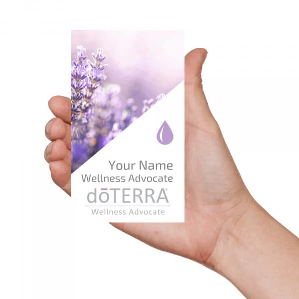 doterra business card digital file front