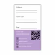 doterra business card mockup back lavender