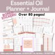 mockup of the essential oil life planner and journal