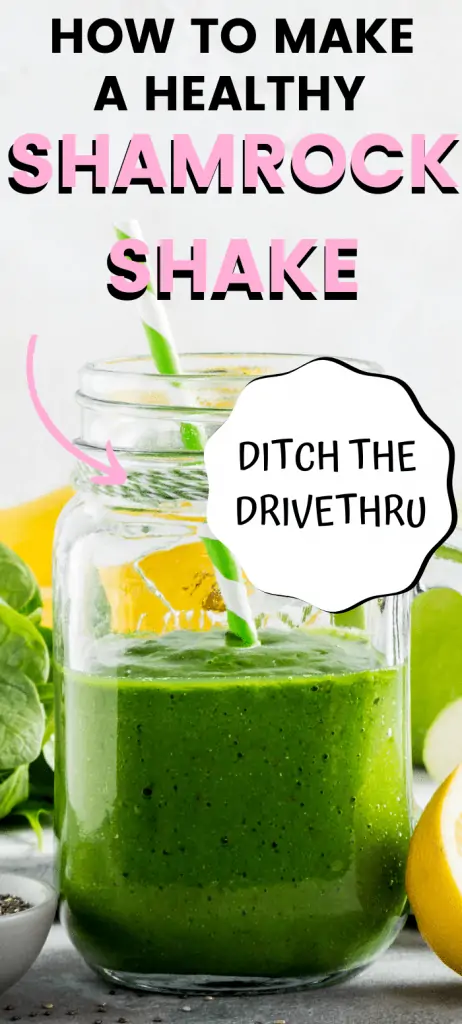 How to make a healthy shamrock shake. ditch the drive through and use this delicious version that uses doterra peppermint essential oil and dried greens