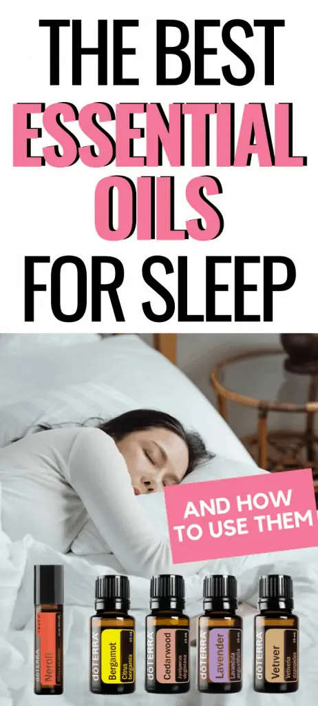 the best essential oils for sleep and how to use them with doterra essential oils