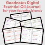 digital essential oil journal mockup 11