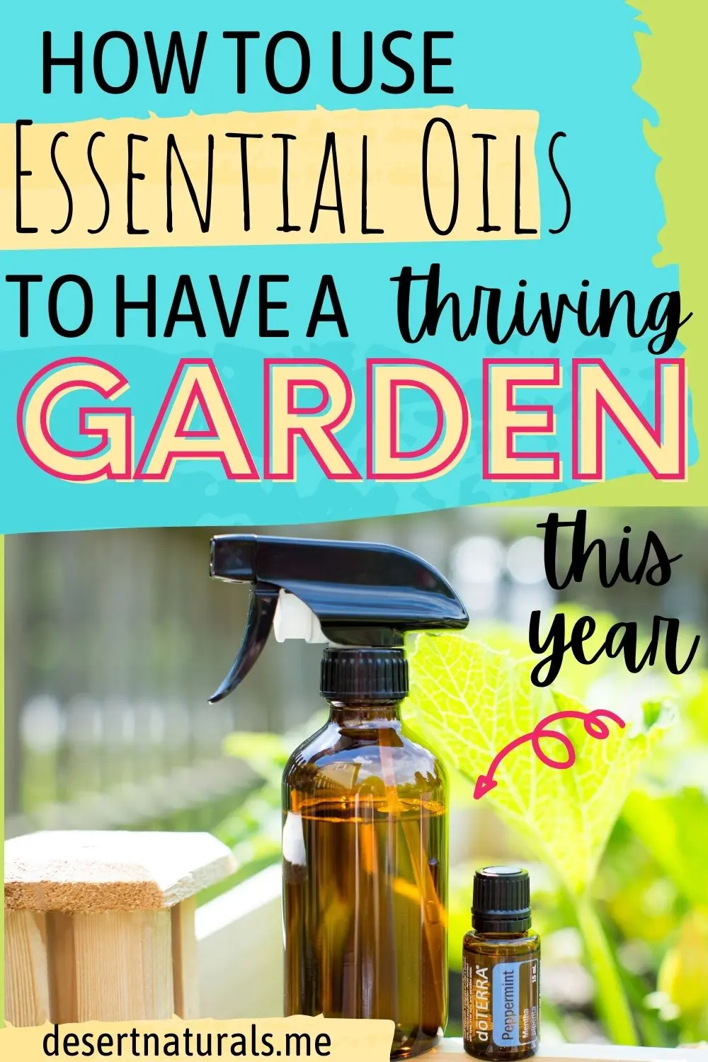 essential oil recipes for a thriving garden