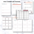 goal planning pages from the doterra essential oil buiness binder printable