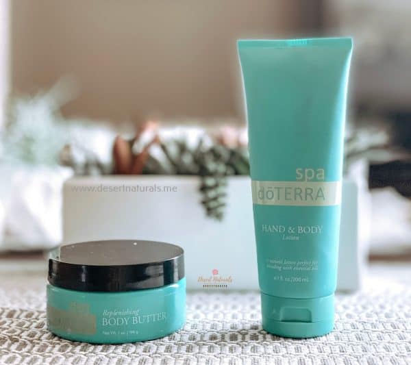 doTERRA Spa Hand and Body Lotion Desert Naturals Essential Oils and