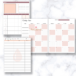 essential oil business planner printable pages for monthly calendar and class sign up sheet