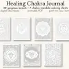 preview of chakra mandala coloring pages
