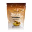 bag of doterra ginger lozenges on white background
