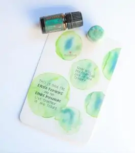 doterra align yoga oil with oracle card
