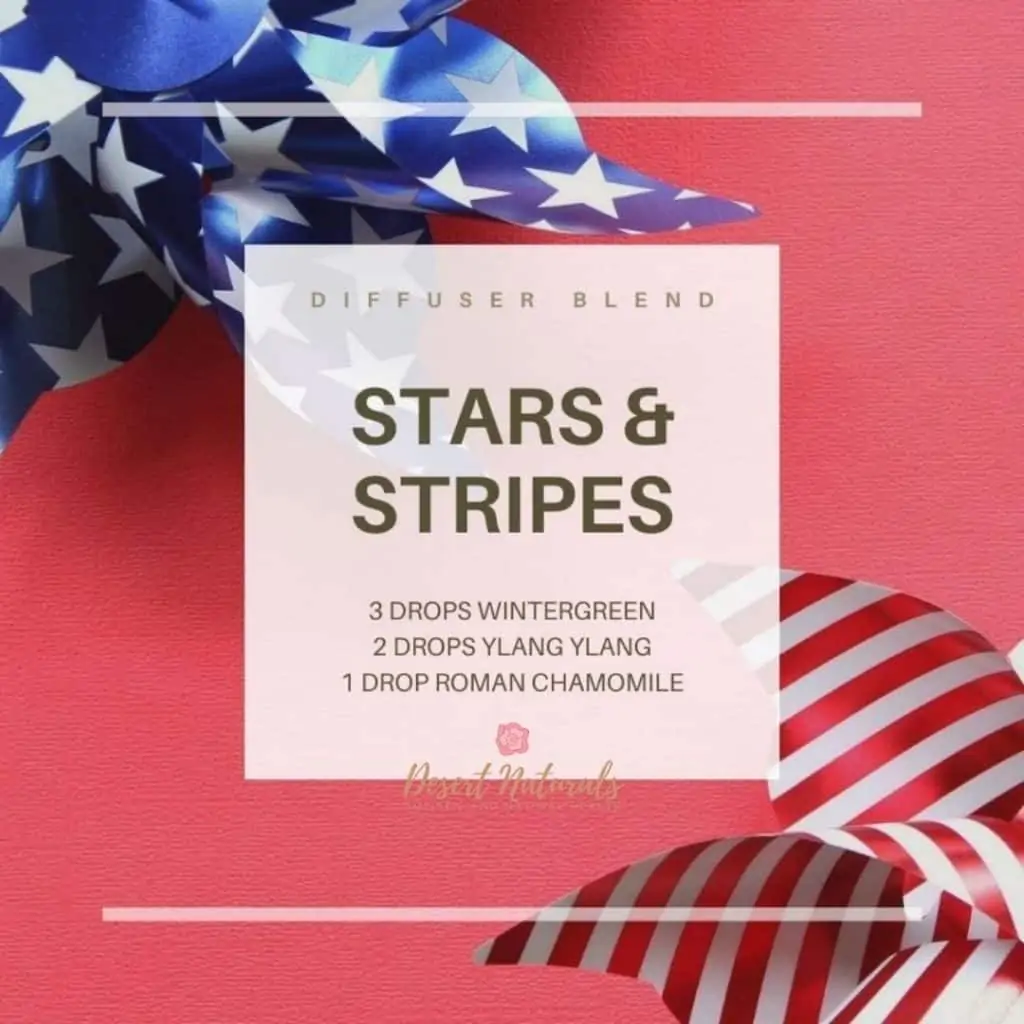 stars and stripes labor day diffuser blend