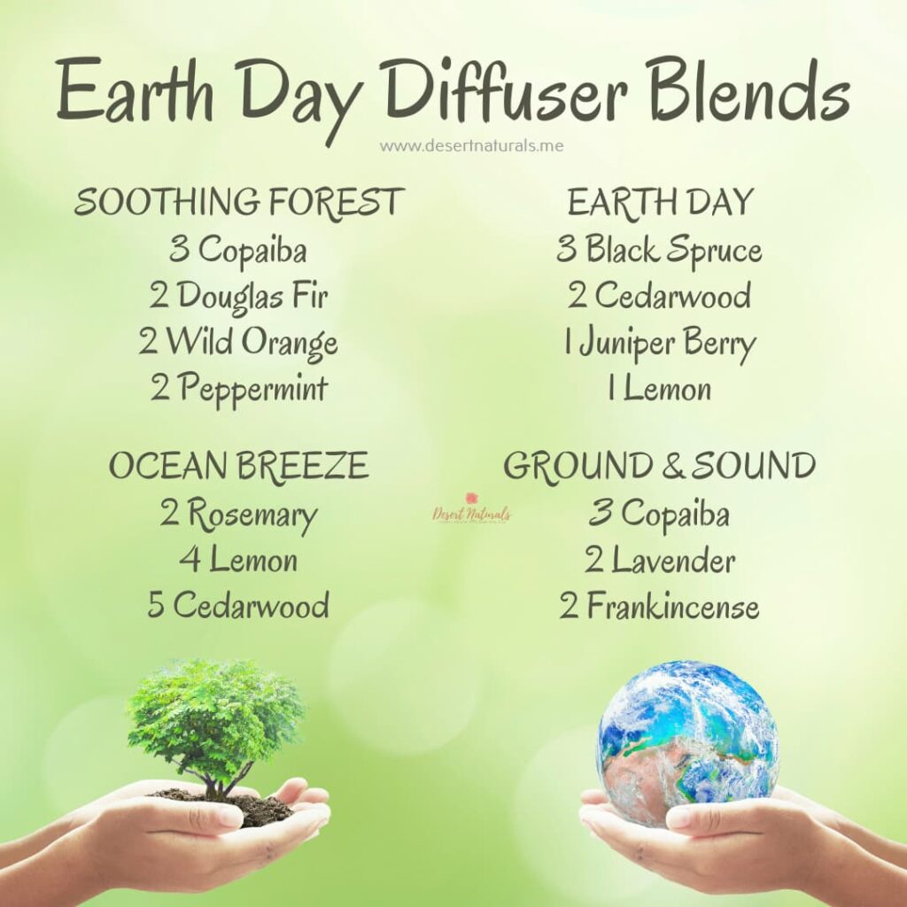 earth day diffuser blends
