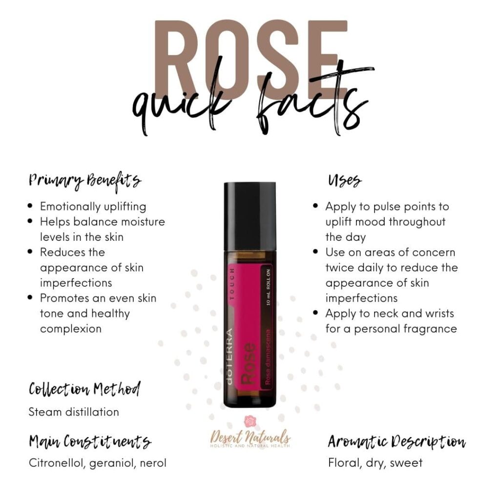 Rose essential oil quick facts