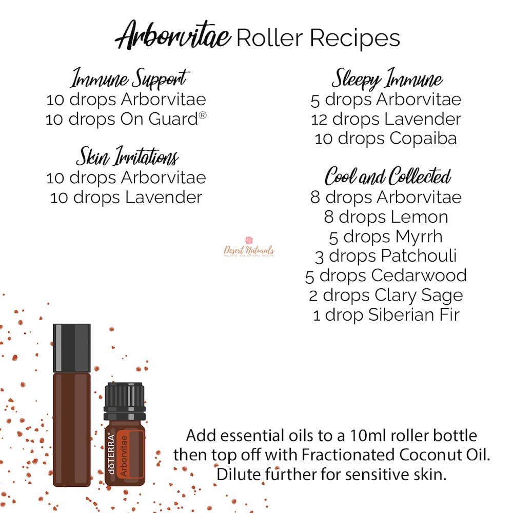 Arborvitae roller recipes