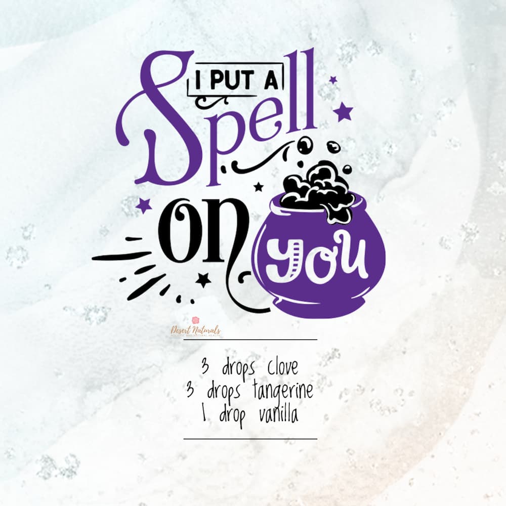 I put a spell on you essential oil diffuser blend