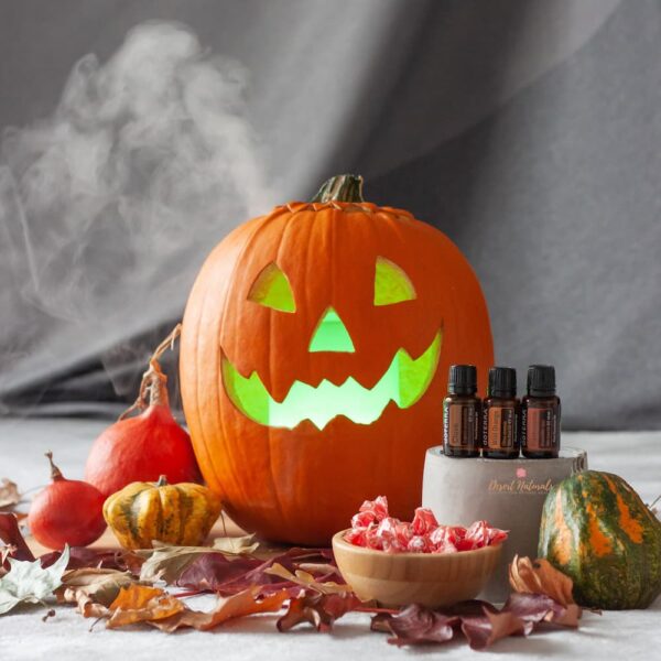 Halloween Pumpkin Diffuser + Diffuser Blends - Desert Naturals ...