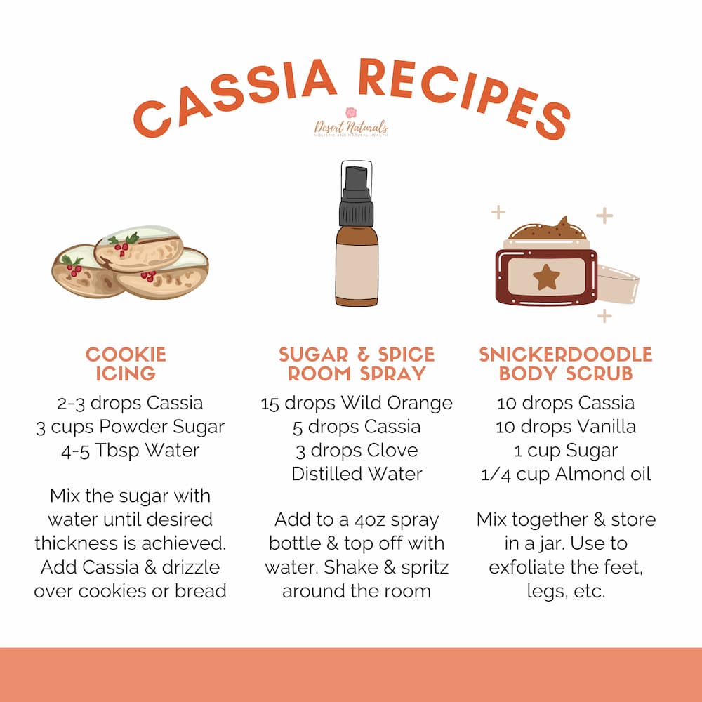 Cassia Essential Oil DIY Recipes