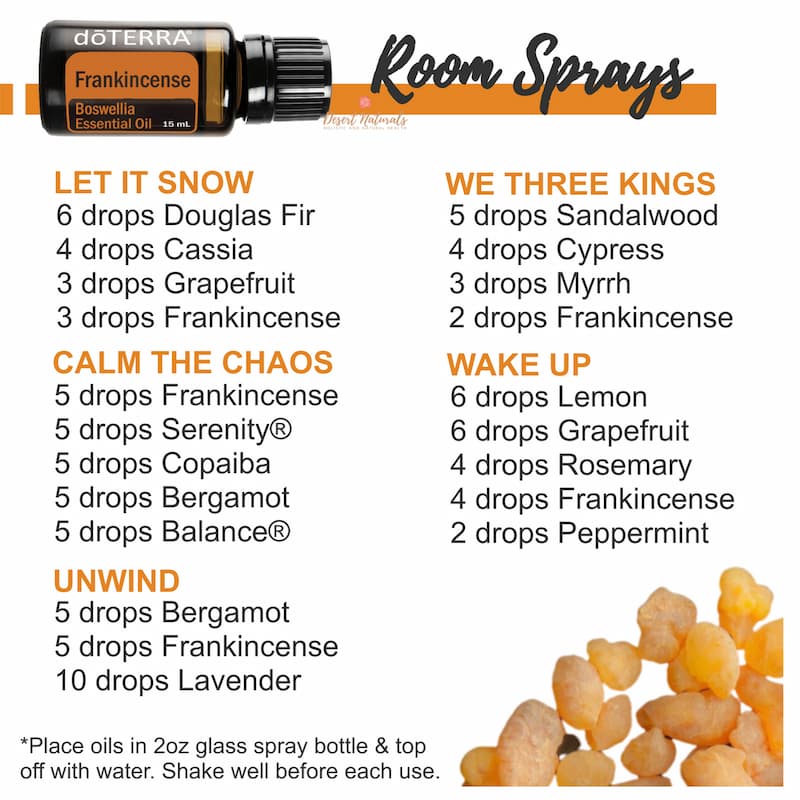 Frankincense Room Spray recipes