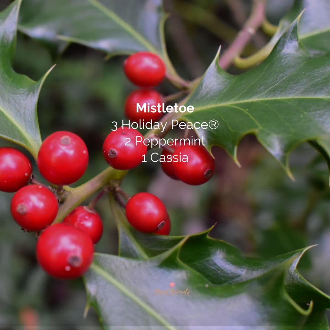 Recipe for Mistletoe essential oil diffuser blend