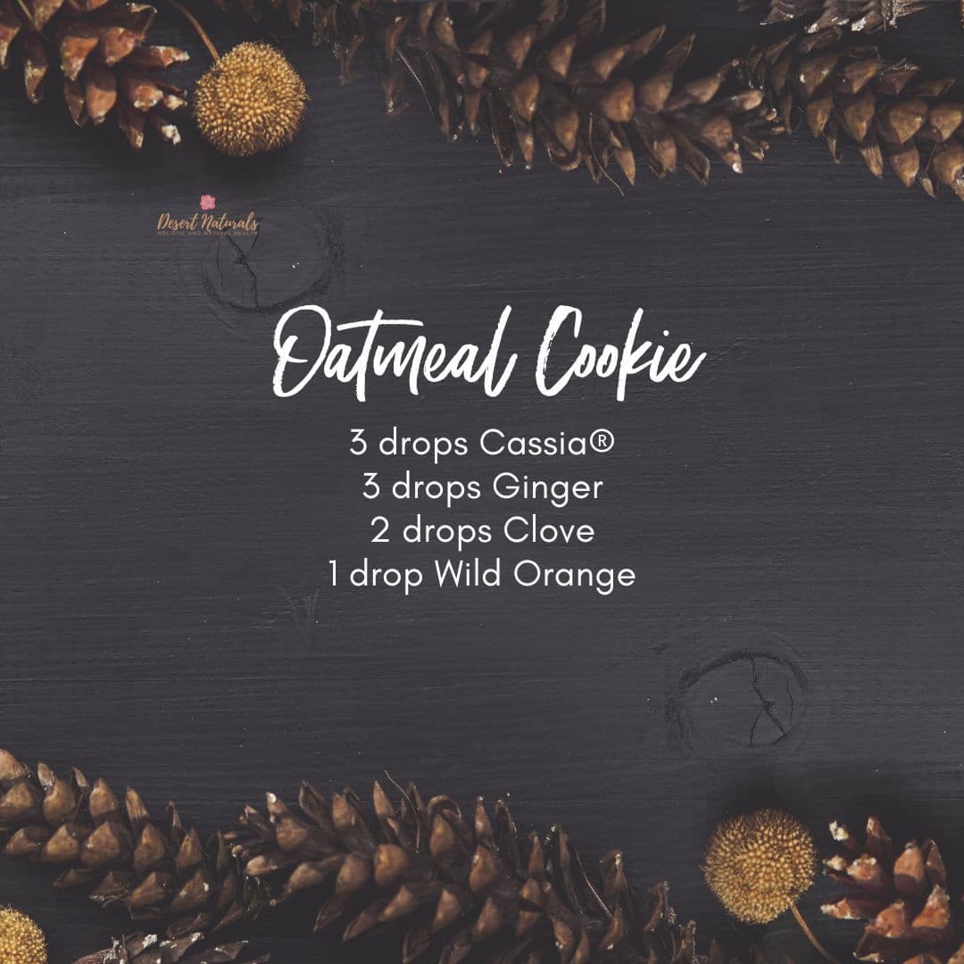 recipe for oatmeal cookie essential oil diffuser blend