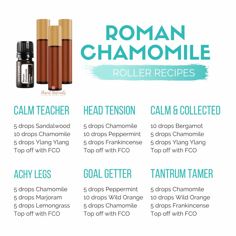 Roman Chamomile Roller Recipes 92485