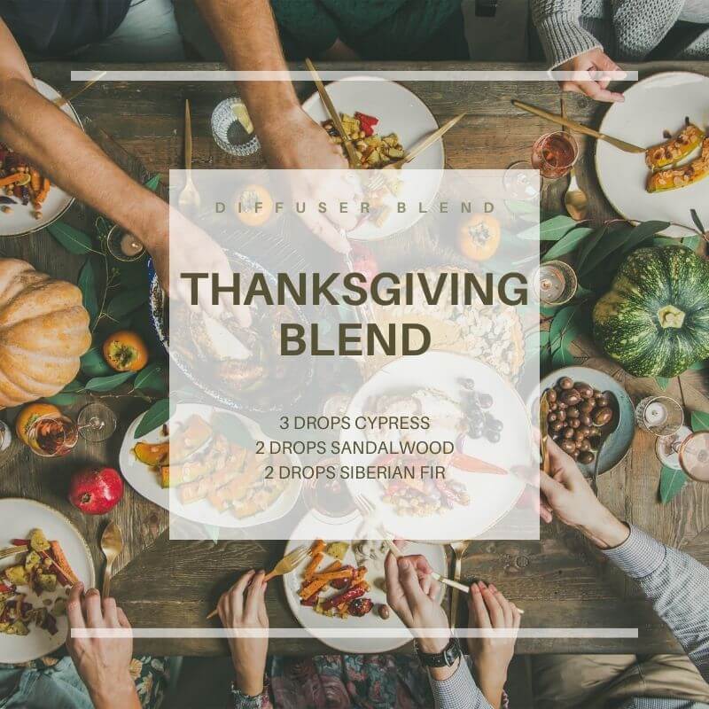 Thanksgiving diffuser blend recipe 
