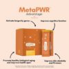 image of box of doterra metapwr advantage collagen with text listing the benefits