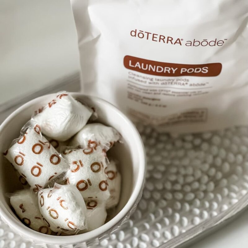 abode laundry pods-979-193507 (1) image of doterra abode laundry pods in a cup