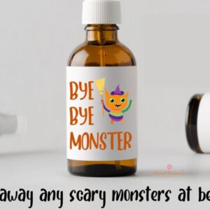 photo of monster sleep spray with essential oils for kids