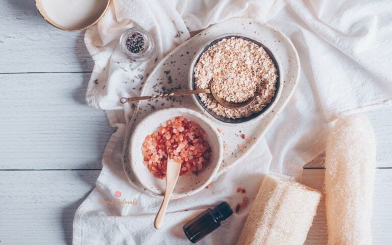 detoxifying salt scrubs